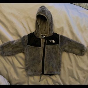 North Face infant fleece hoodie